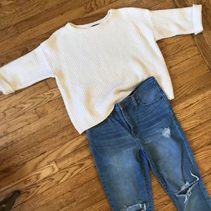 J crew wool blend sweater